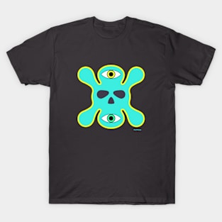 X Eyes - blue T-Shirt